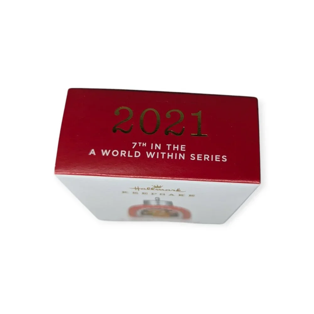 2021 Hallmark A World Within 7th in the World Within Series Mini Ornament